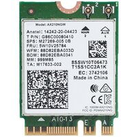 Адаптер AX210NGW Wi-Fi 6E + Bluetooth 5.2