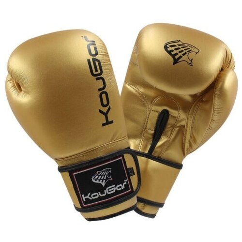 Перчатки боксёрские Kougar KO600-6, 6oz, золото