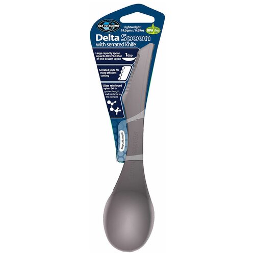 ложка десертная престиж из серебра Ложка Sea To Summit Delta Spoon, grey