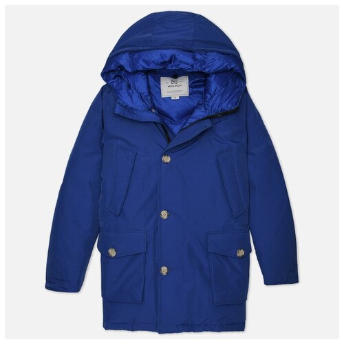 фото Мужская куртка парка woolrich arctic синий , размер xl