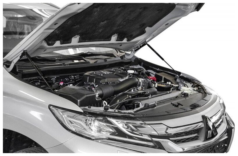 Газовые упоры (амортизаторы) капота АвтоУпор для Mitsubishi Pajero Sport (2016-2020)