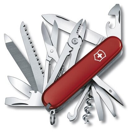 Нож Victorinox Handyman, 91 мм, 24 функции, красный