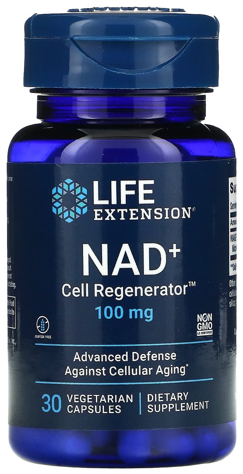 Капсулы Life Extension NAD+ Cell Regenerator