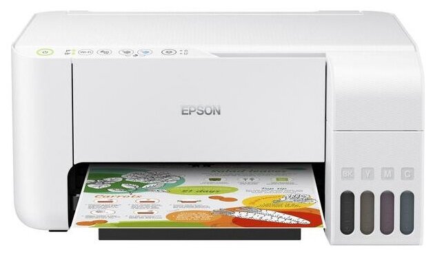 МФУ Epson L3256 белый - фото №14