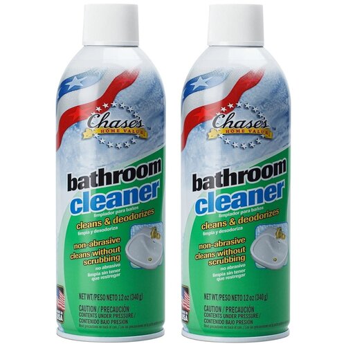 Chase`s Home Value Bathroom cleaner Эффективное чистящее средство для ванной 340 гр - 2 штуки