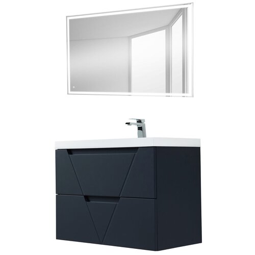 BelBagno База под раковину подвесная с двумя ящиками 1000x450x570 BelBagno VITTORIA-1000-2C-SO-GO-P