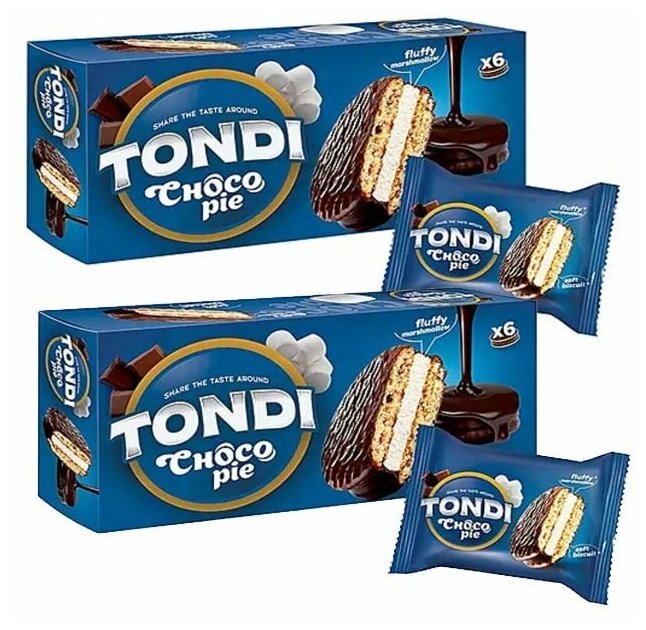 Муч.конд.изд.гл. Tondi Choco Pie 180г - фотография № 2