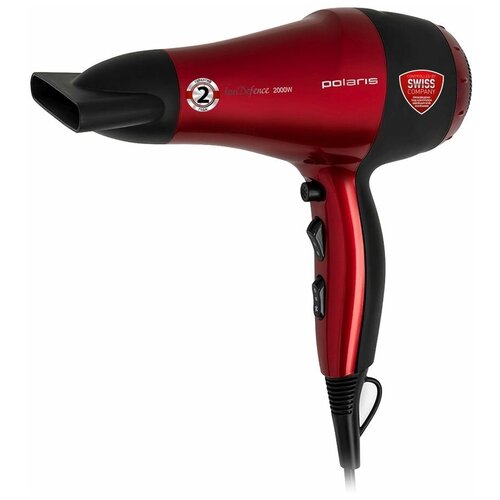 Фен Polaris PHD 2077i красныйчерный 336200₽