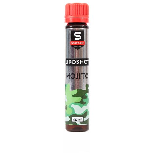 Жиросжигатель SportLine Nutrition LipoShot 24x25ml (Мохито)