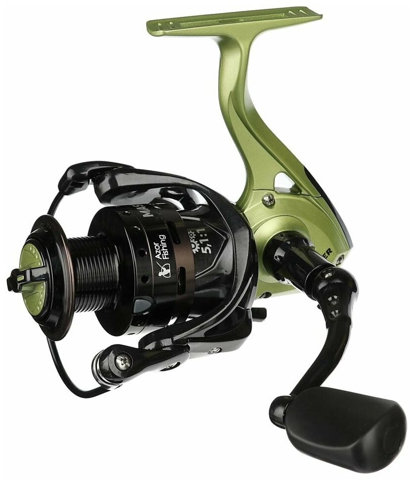 AZOR FISHING Катушка с передним фрикционом Мастер, MF-30, 5+1 п. п.