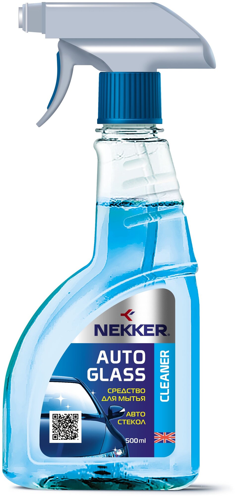 Средство для мытья автомобильных стекол Nekker 500 мл