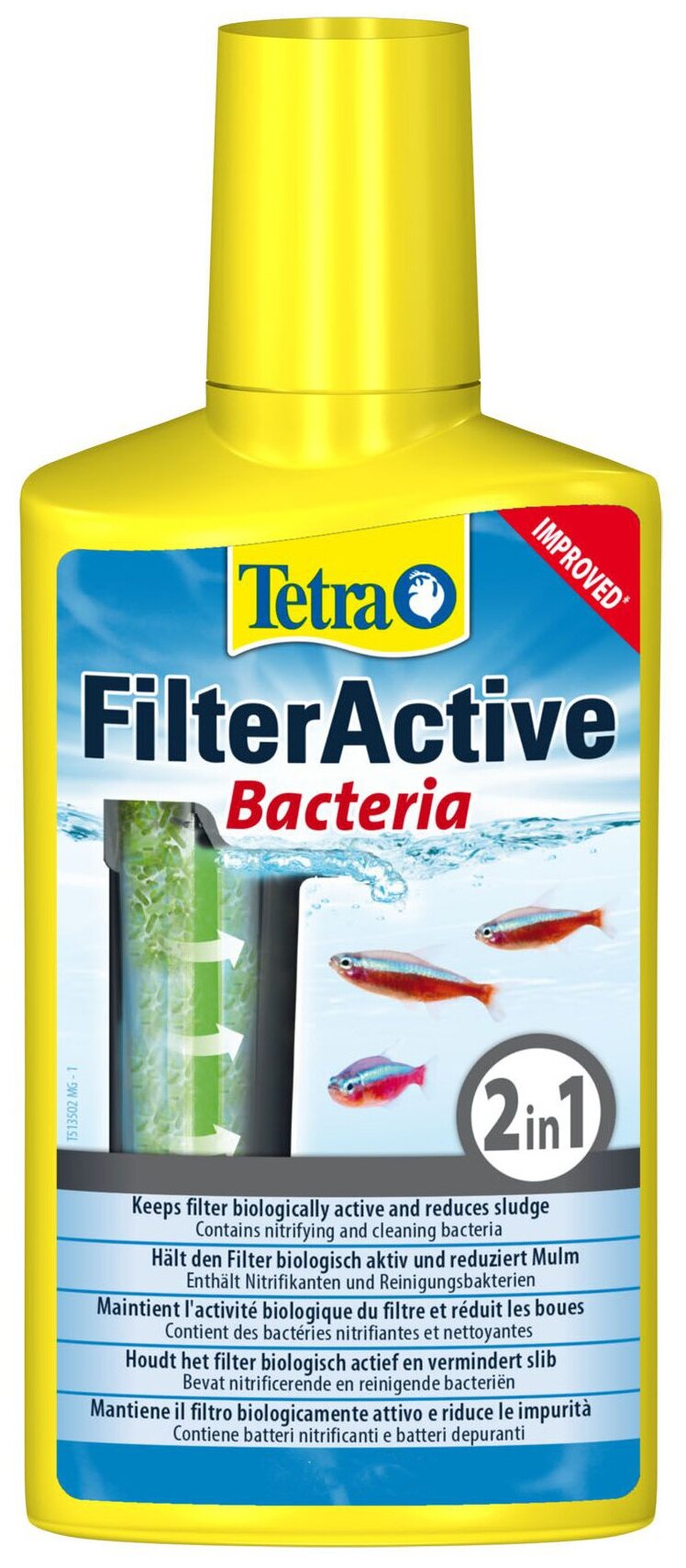 Tetra FilterActive кондиционер для поддержания биологической среды 100 мл - фотография № 19