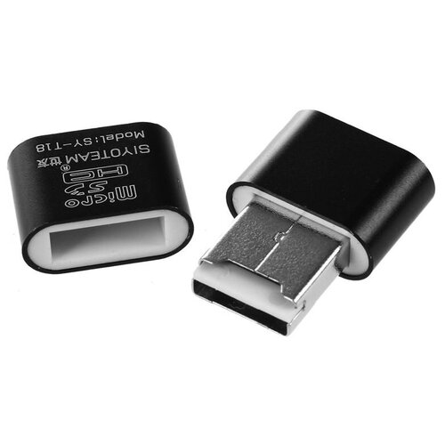 Картридер microSD, sd карта памяти, адаптер для ноутбуков микросд, переходник для компьютеров микро сд, для USB-порта