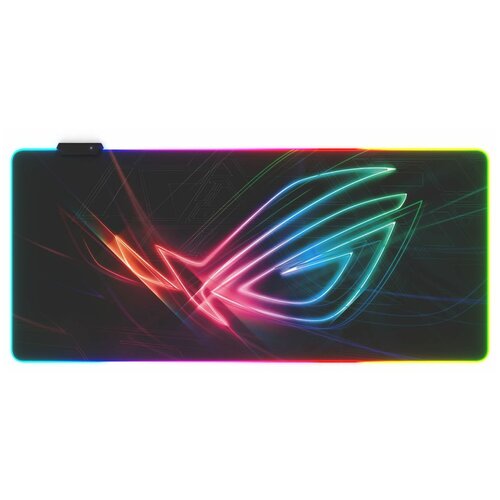 Игровой коврик для мыши с подсветкой RGB ROG 90x40x0.4 мм