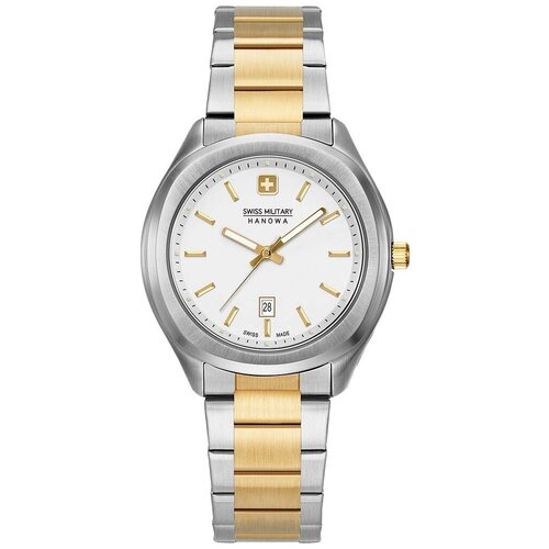 фото Часы швейцарские наручные женские кварцевые на браслете swiss military hanowa 06-7339.55.001
