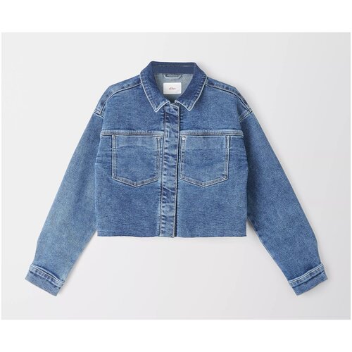 фото Куртка для детей, s.oliver, артикул: 10.2.12.15.150.2117842 цвет: blue (56z4), размер: s