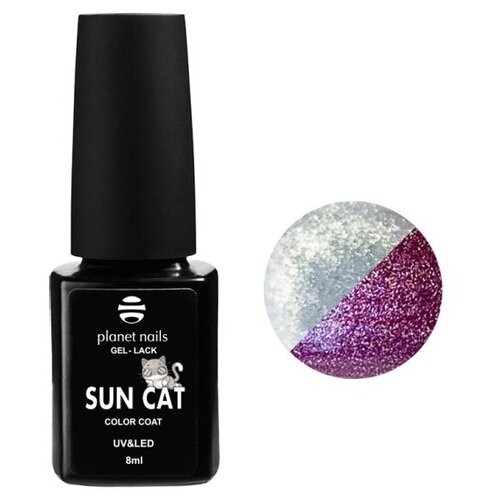 Planet nails гель-лак Sun Cat, 8 мл, 576 набор sun planet панно стандарт