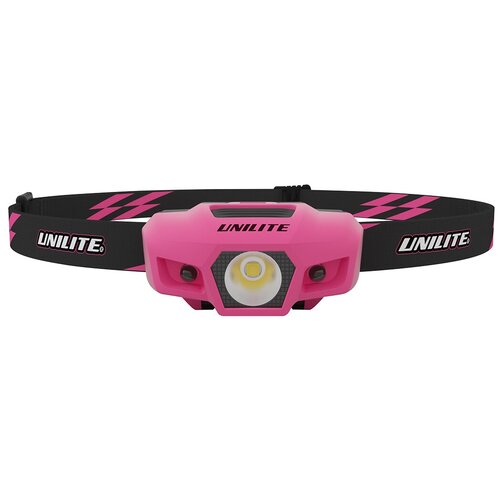 фото Sport-h1 - спортивный налобный фонарь (розовый корпус), 175 lm, 1xaa, ipx6 unilite