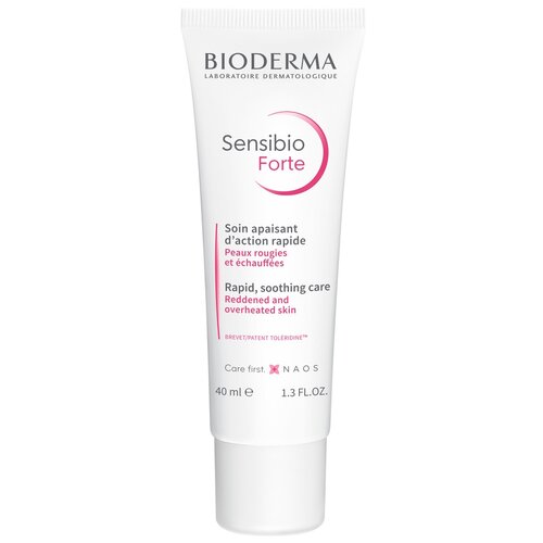 Bioderma Sensibio Форте крем Успокаивающий для чувствительной кожи с покраснениями, 40 мл, Bioderma