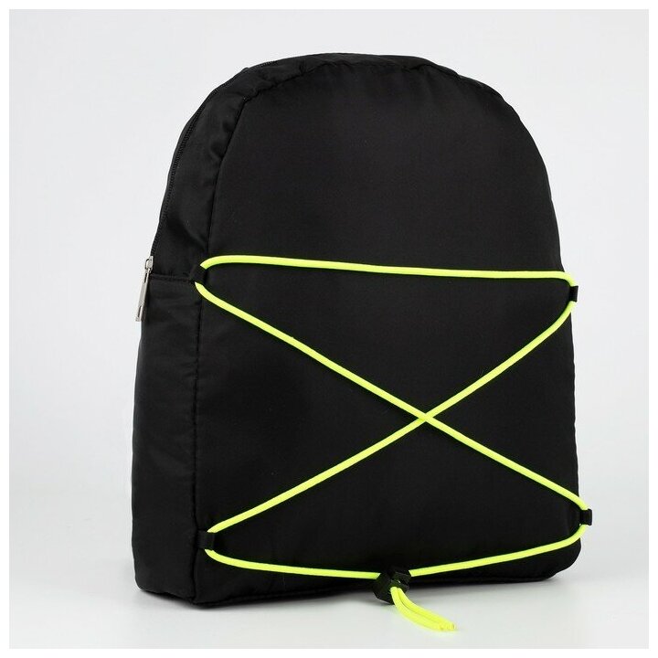 NAZAMOK Рюкзак текстильный со шнуровкой, цвет черный