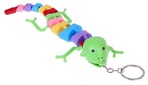 Развивающая игрушка «Ящерица», цвета микс