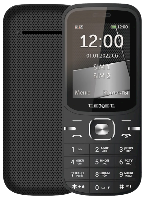 Сотовый телефон teXet TM-219 Black