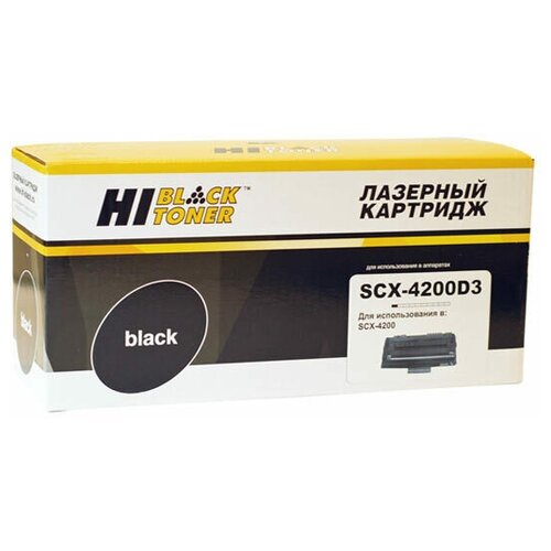 картридж hi black scx 4200 3000стр черный Картридж Hi-Black HB-SCX-D4200A для Samsung SCX-4200/4220, черный, совместимый