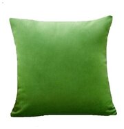 Чехол для декоративной подушки 45х45 см, зеленый