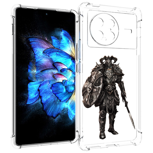 Чехол MyPads The-Elder-Scrolls-Online для Vivo X Note 5G задняя-панель-накладка-бампер