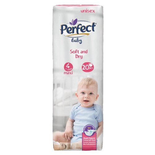 Памперсы/подгузники детские/для малышей Perfect Baby Maxi 7-14кг, 4 размер, 20 шт.
