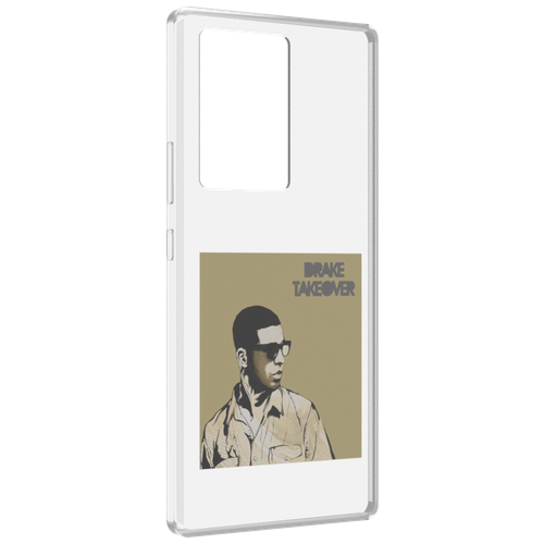 Чехол MyPads Drake - Takeover для ZTE Nubia Z40 Pro задняя-панель-накладка-бампер