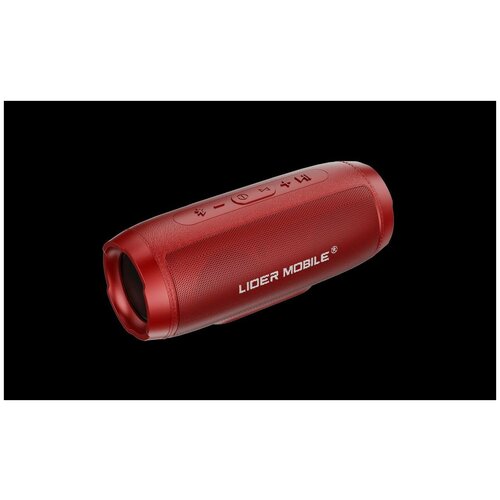 Портативная беспроводная стерео колонка Premium - S Bluetooth колонка Super bass USB Micro SD AUX FM красная 249900₽