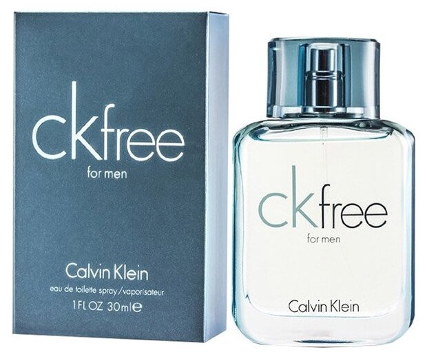 Calvin Klein Мужской CK Free For Men Туалетная вода (edt) 30мл