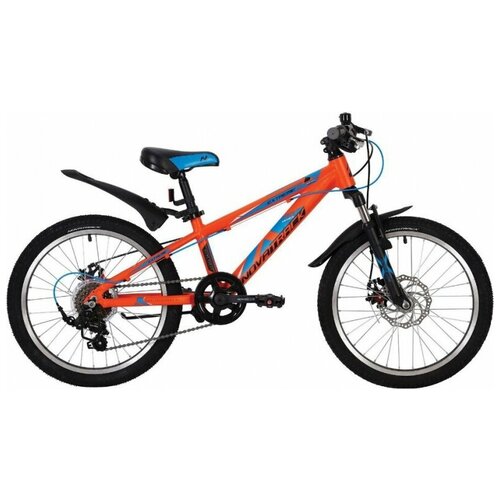 Велосипед 20 Novatrack EXTREME D (DISK) (7-ск.) (ALU рама) оранжевый OR20