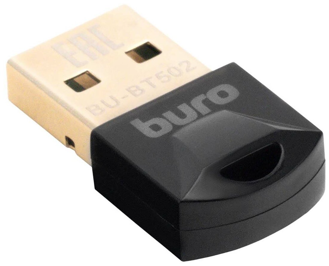 Адаптер Bluetooth Buro BU-BT502 Black