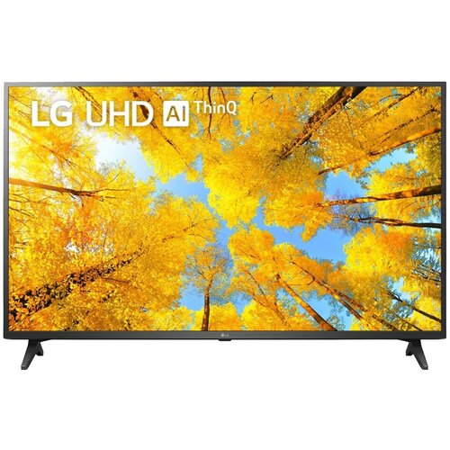 55 Телевизор LG 55UQ76003LD 2022 IPS, металлический серый