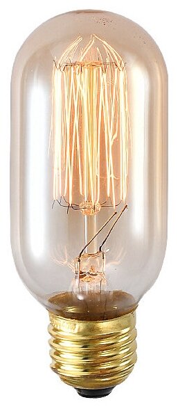 Лампа (лампочка) накаливания Эдисона Emilion Loft Edison T45 (E27, 40Вт, желтый свет)