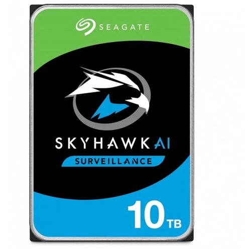Жесткий диск Seagate SkyHawk AI Surveillance 10 ТБ ST10000VE001 жесткий диск seagate skyhawk ai surveillance 10 тб 3 5 st10000ve0008