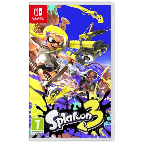 Игра Splatoon 3 для Nintendo Switch (диск, русские субтитры) игра для nintendo switch splatoon 3