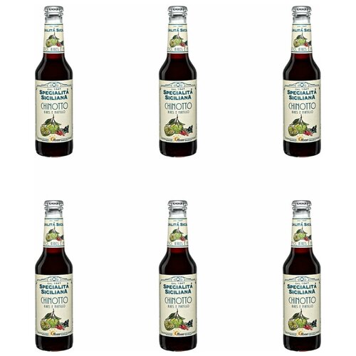 Сицилийский лимонад Bona Chinotto Ribes & Mirtilli Specialita Siciliana dal 1947, 275 мл х 6 шт