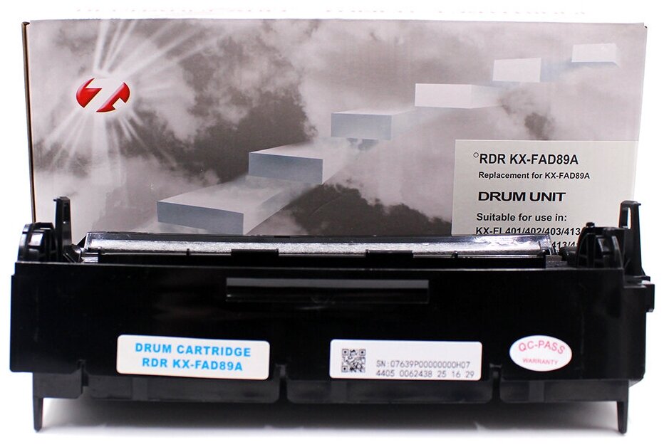 Драм-юнит 7Q KX-FAD89A7 для Panasonic KX-FL403RU, KX-FL423 (Чёрный, 10000 стр.), совместимый
