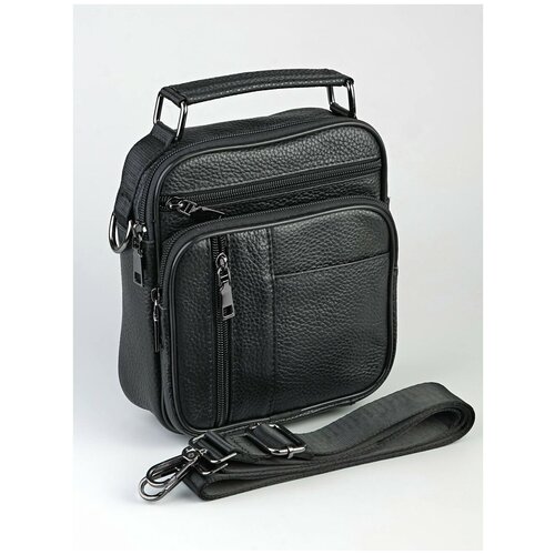 фото Сумка через плече натуральная кожа sicora