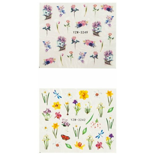 Набор наклеек для ногтей 