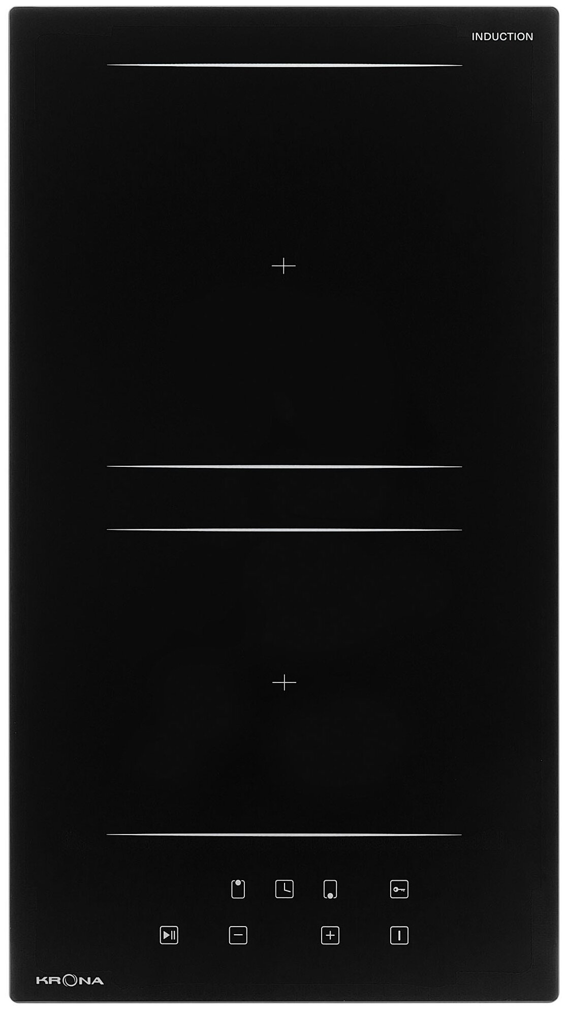 Индукционная варочная панель Krona REMO 30 BL, независимая, черный - фото №9