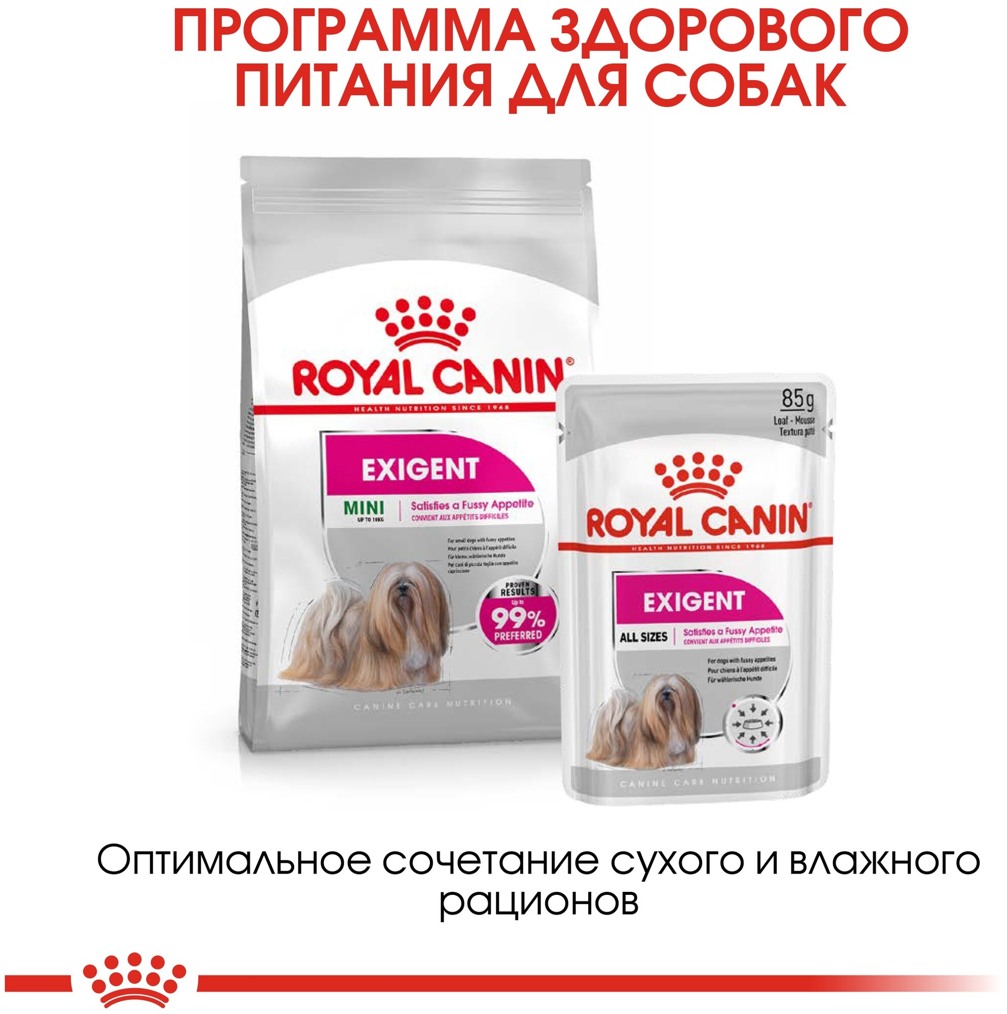 Корм для собак Royal Canin Exigent 3кг - фото №6