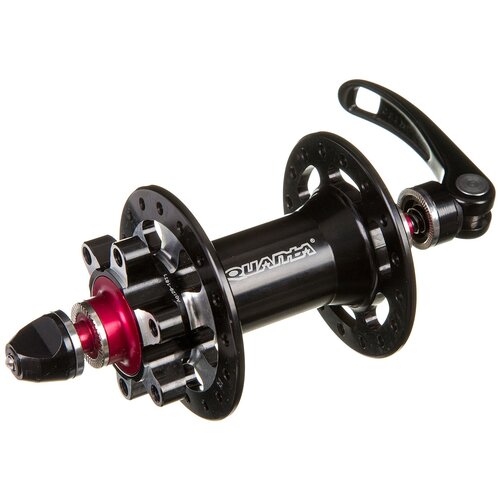 фото Втулка передняя kt-me6r 32 спицы (втулка задняя kt-me6r 32 отв аллюмин пром подшип 135 old под кассету. под экс-ик. диск торм)