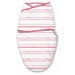 Конверт на липучке SUMMER INFANT 58796 SwaddlemeLuxe Whisper Quiet розовые/желтые полоски размер S/M