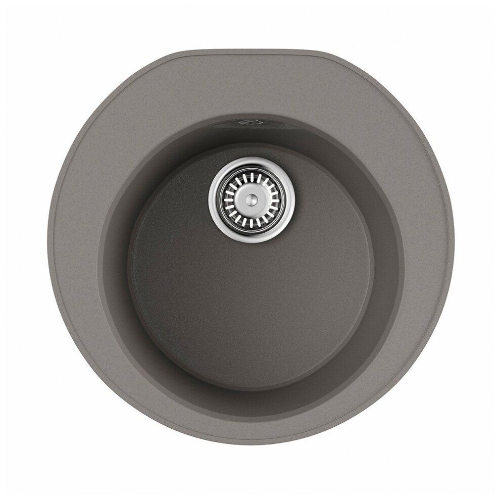 Мойка Miya 50R GR Tetogranit/leningrad grey