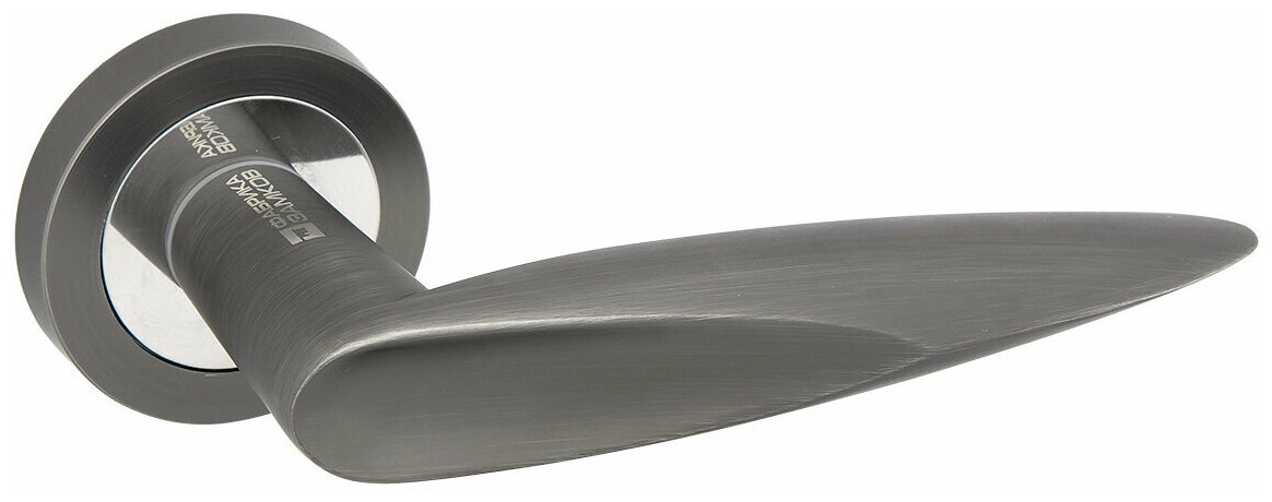 фото Дверные ручки Фабрика Замков A 110 GF, без запирания, комплект, цвет графит