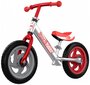 Легкий алюминиевый беговел 12' Small Rider Foot Racer 3 EVA (Серебро-красный), MEGA0010